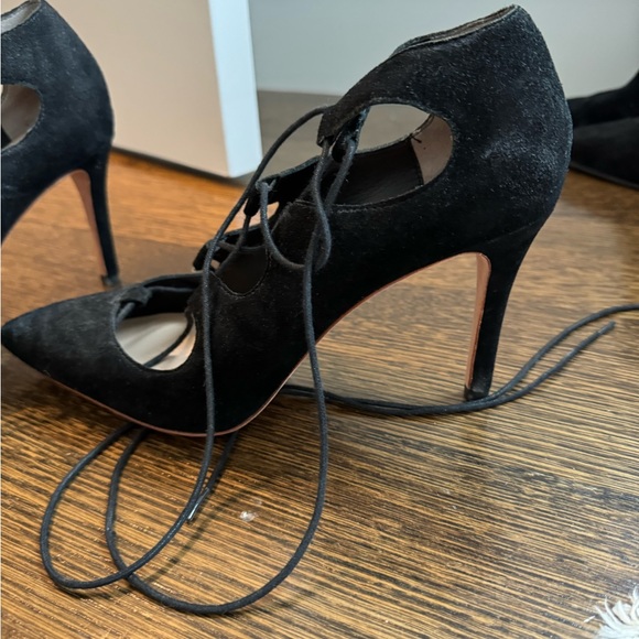 Loeffler Randall lace up heels - Picture 3 of 4